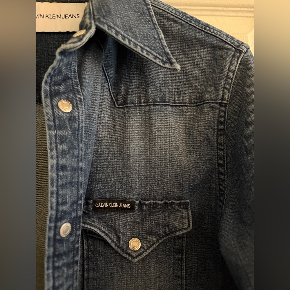 Calvin Klein - Denim Shirt - Picture 2 of 5